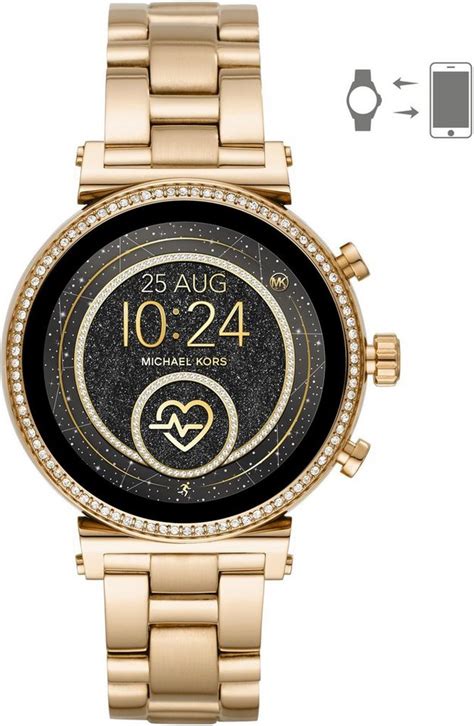 michael kors sofie watch gold|michael kors watch access smartwatch.